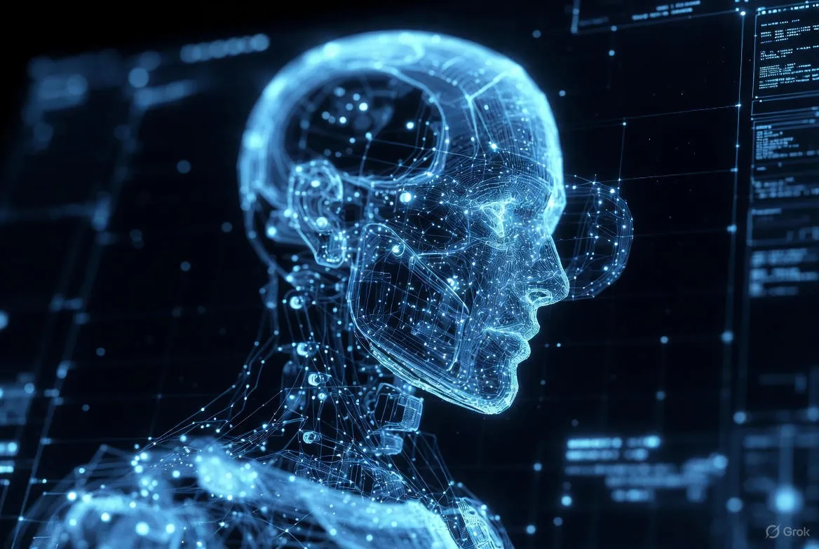 Holographic Blueprint Of An AI