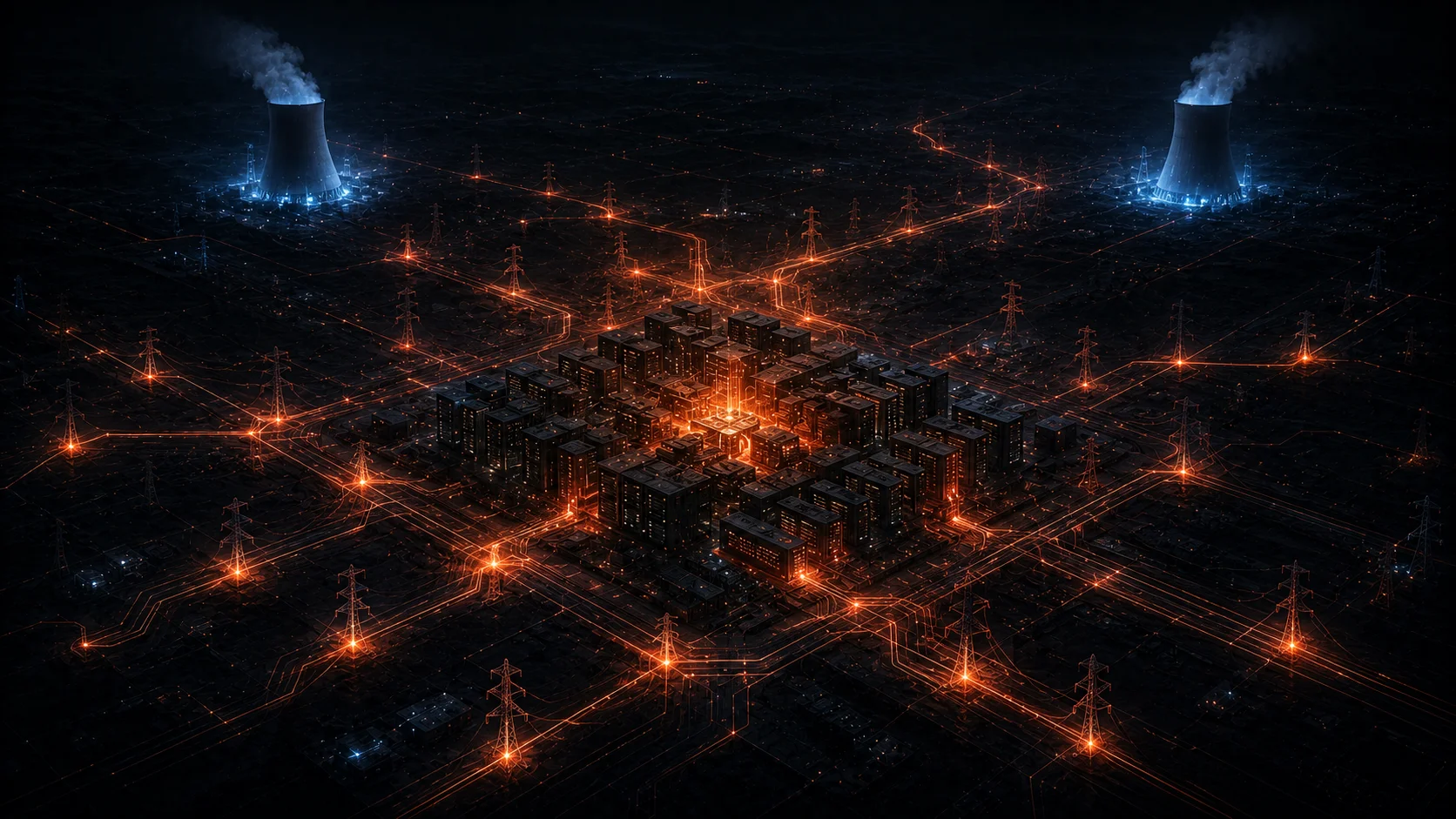 AI data center power crisis — nuclear energy revival and hyperscaler infrastructure energy demand