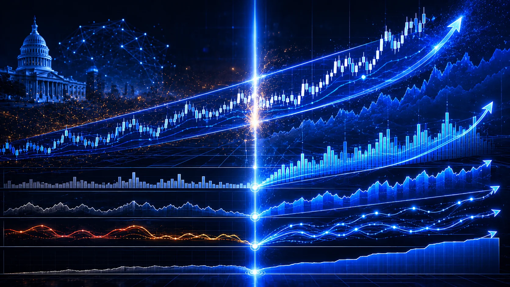 Coinbase post-GENIUS Act — COIN stock rally with USDC supply growth and on-chain options data