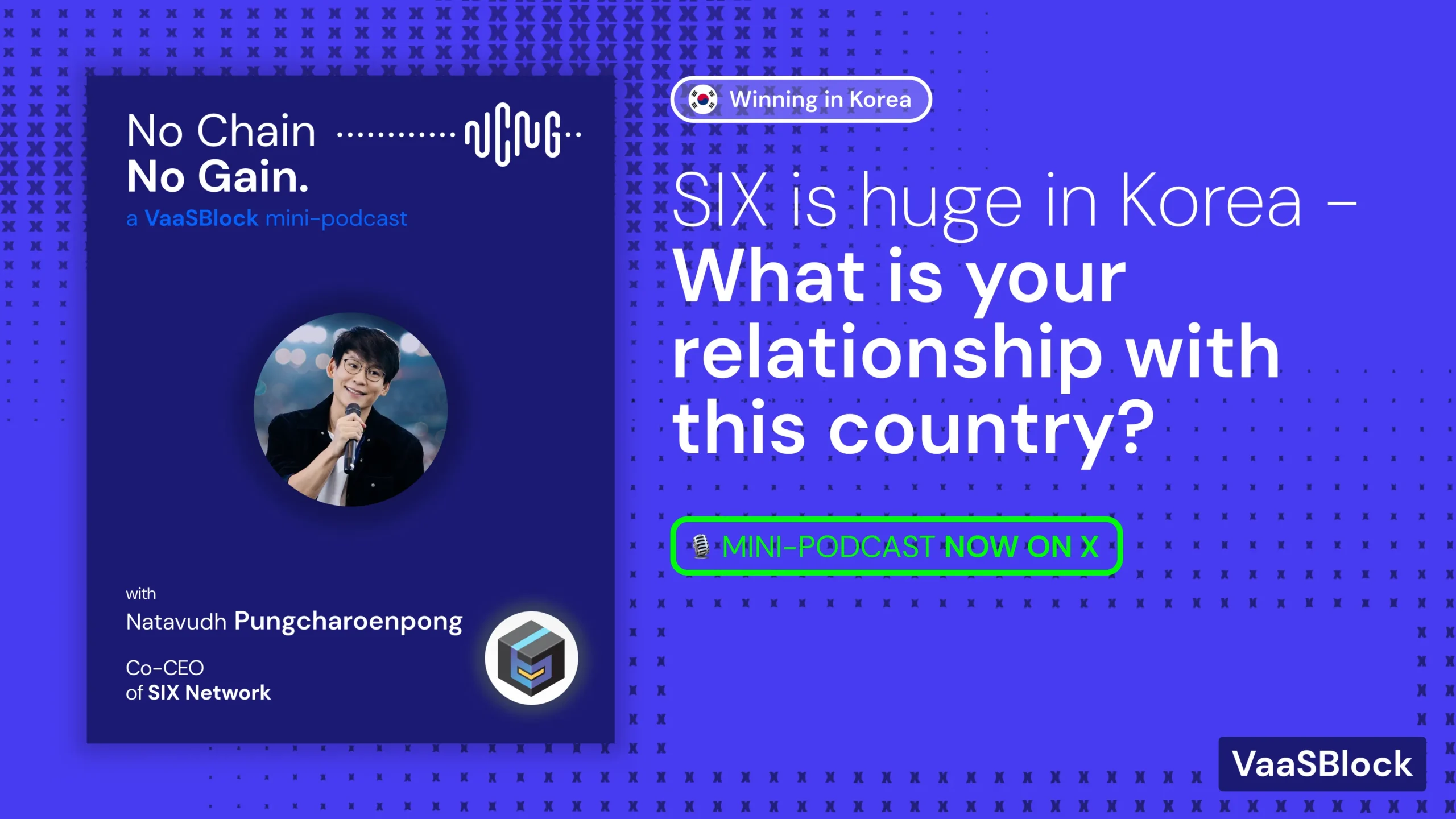SharkTank host and tokenized properties with Nattavudh “Moo” Pungcharoenpong, co-founder of SIX Network