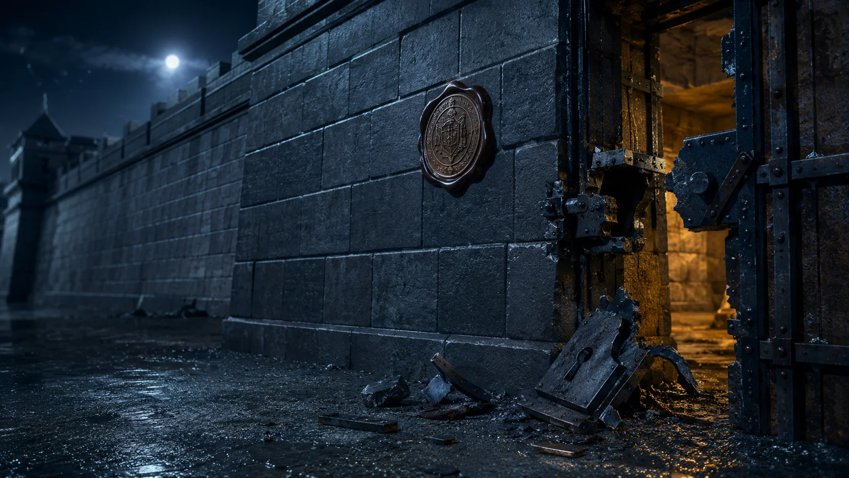 A vault with an intact certified smart-contract wall but a vulnerable key-management side gate