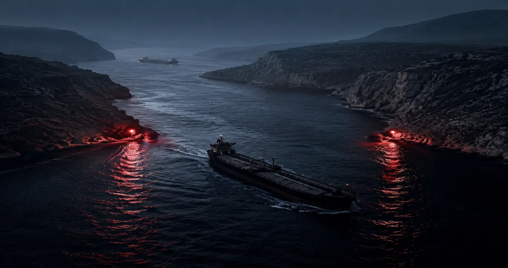 Maritime chokepoints at Hormuz and the Red Sea shaping the 2026 oil risk premium